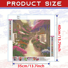 Secret Garden House DIY 5D Diamond Painting Kit