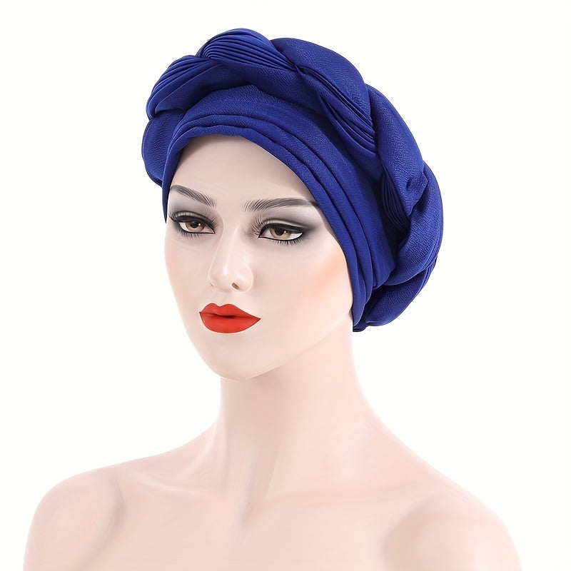 Big Turban Cap Classic Head Wrap Elastic Head Scarf Ramadan Hijab Hats