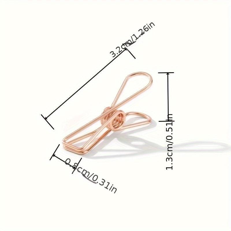 10pcs Outdoor Tent Mini Clip Non-slip Fixing Clamp for Wind Rope