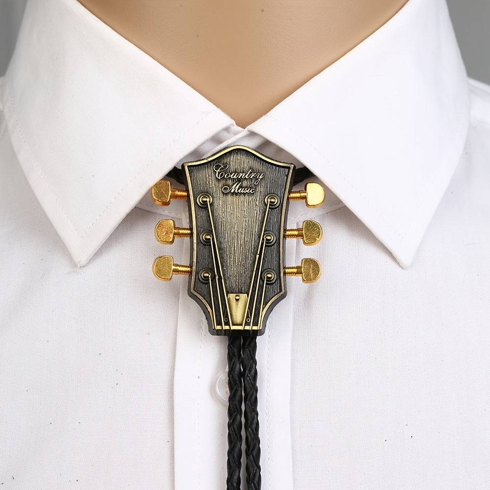Metal Tie Collar Necklace YNecktie Musical Instrument For Youth
