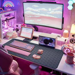 XL Gaming Mouse Pad Ultra Thin Extended Desk Mat Non Slip Keyboard Pad