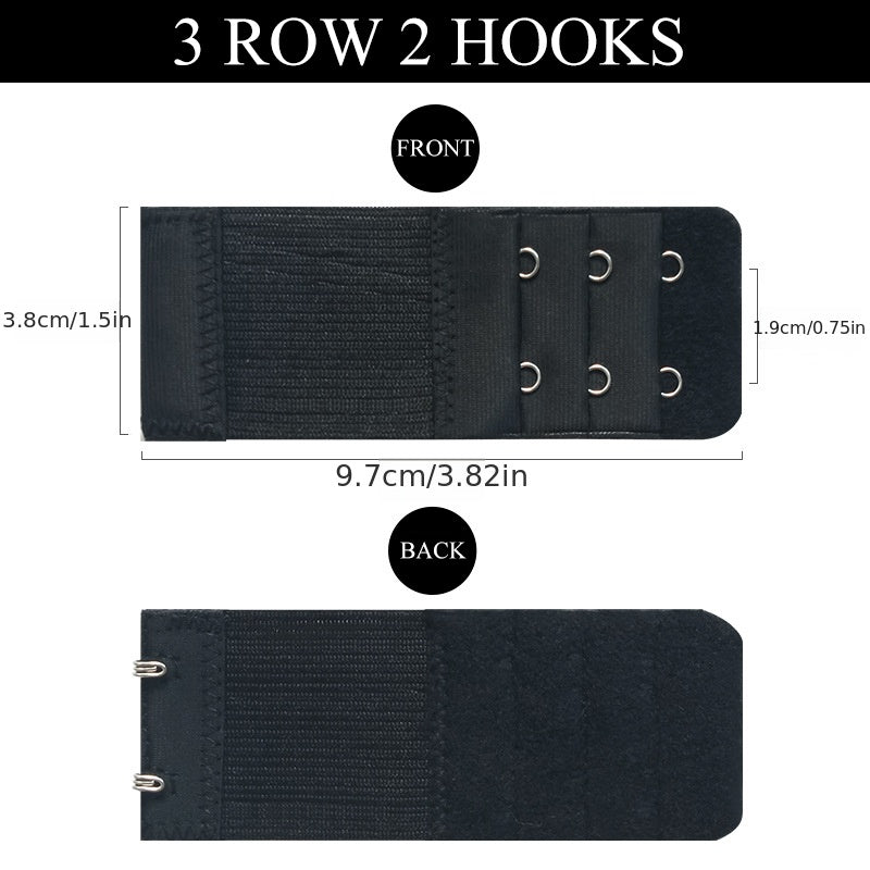 Comfortable Bra Extenders Straps for Braless Look Women