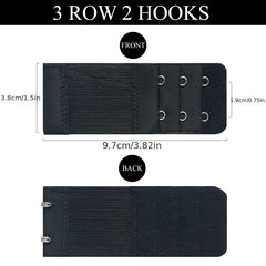 Comfortable Bra Extenders Straps for Braless Look Women