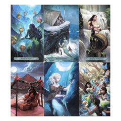 Mermaid Tarot Card 78 Divination Cards In English for Fortune Telling