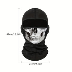 Winter Warm Balaclava Face Mask Ghost Skull Magic Scarf Bandana