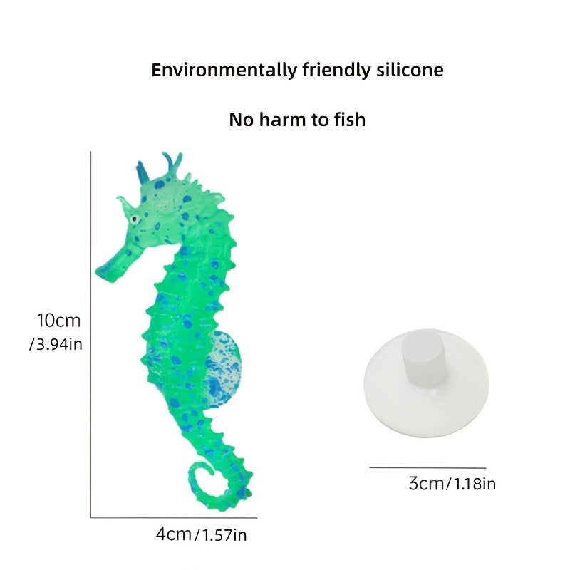 Seahorse Silicone Coral Decor Ornament