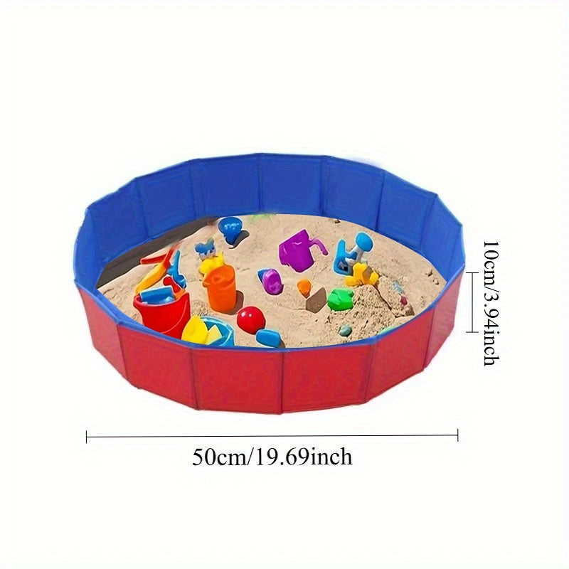 Portable Folding Sand Table Durable Oxford Nonwoven Easy to Store & Transport