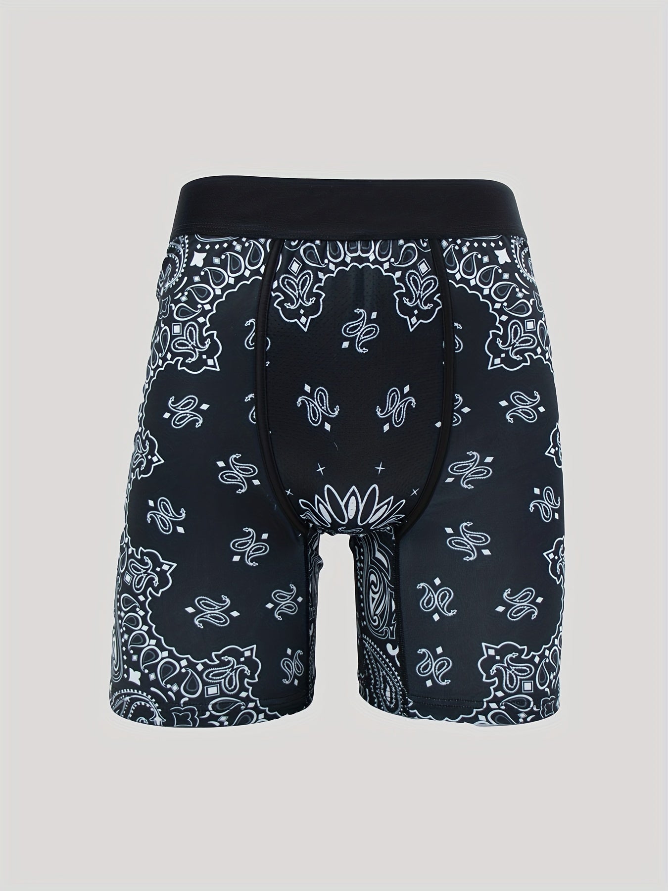 Men's Floral Boxer Shorts High Stretch Underwear