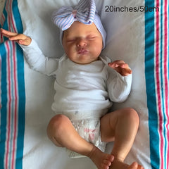 21inch Painted Finished Reborn Doll Reborn Toy Figure Gift Dolls Christmas