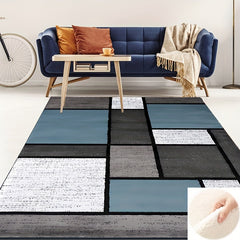 Washable Area Rug Large Square Non Slip Carpet for Home Interior Decor