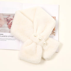 Soft Pearl Knit Scarf