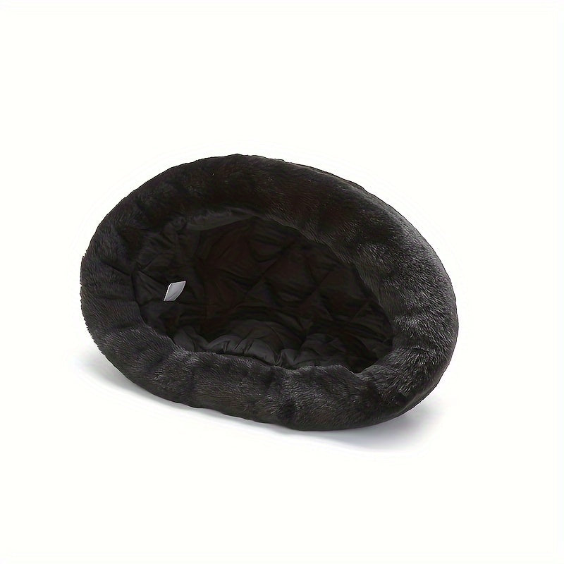 Faux Mink Winter Hat for Men, Warm Ear Protection Hat