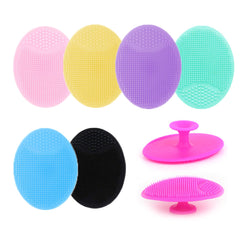 1pc Soft Silicone Baby Shampoo Brush Bath Cleaning Brush