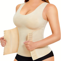 4-in-1 Shapewear Bra Waist Trainer Corset Vest Tummy Control Body Shaper