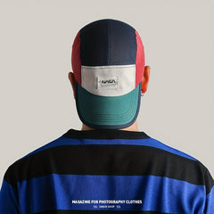 Soft Top Peaked Cap Quick Drying Adjustable Men's Baseball Cap