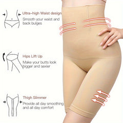 Waist Support Safety Pants Hip Lift Belly Fitness Women Non-slip Shorts