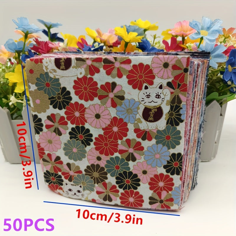 100pcs 50pcs 10 3 9 3 9in Bronzing DIY Cloth Doll Fabric