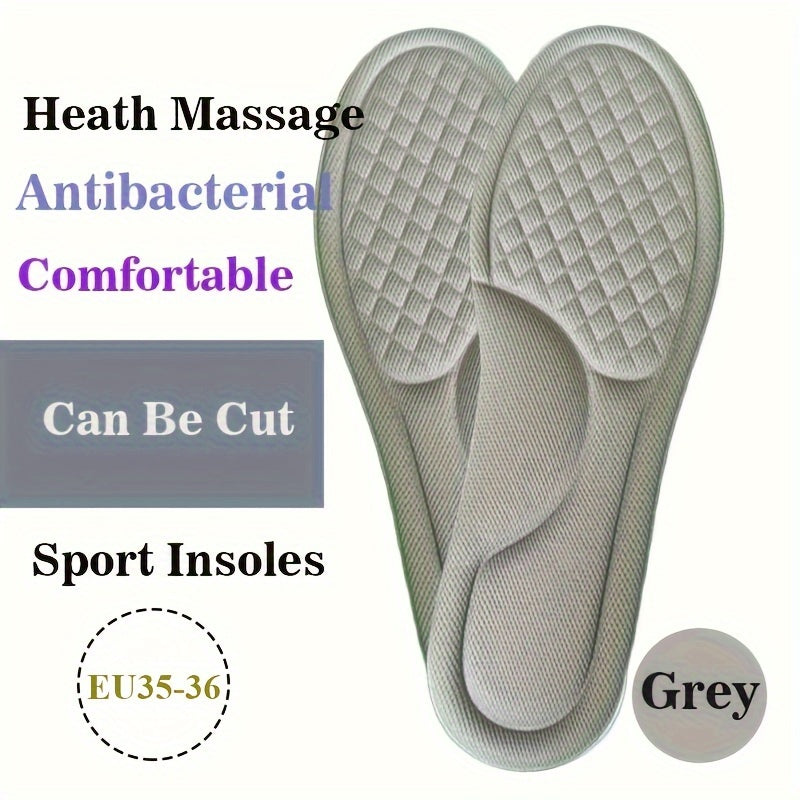 Non Slip Massage Insoles - Soft & Comfortable Sports Pads
