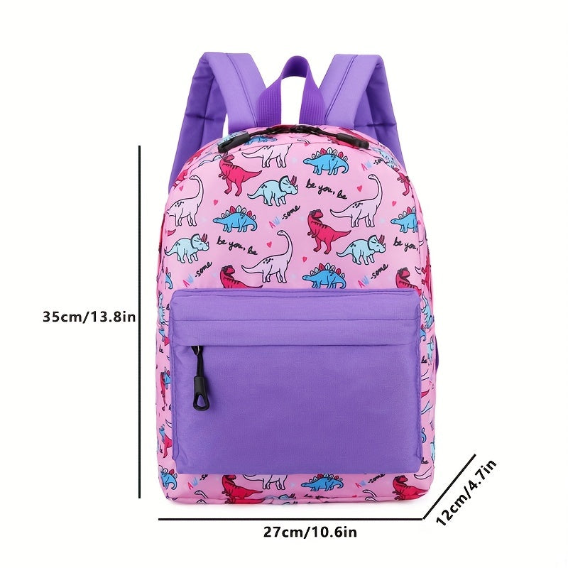 Kids Toddler Schoolbag Cartoon Dinosaur Backpack