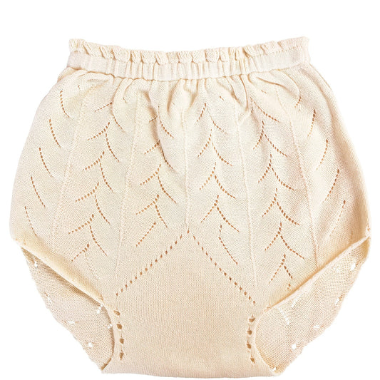 Baby Girls Knit Ruffled Cotton Panties for Spring and Autumn