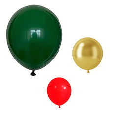 82pcs Christmas Latex Balloon Set with Pentagram Accessories