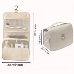 Women's Hanging Travel Toiletry Bag Water Resistant Cosmetic Organizer