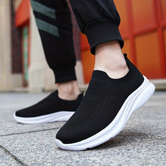 Men's Slip-On Loafers Lightweight Breathable Walking Shoes