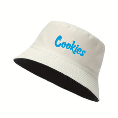 COOKIES Colored Letter Unisex Bucket Hat Sun Hat