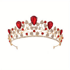 Crystal Rhinestone Crown Tiara Wedding Hair Accessories