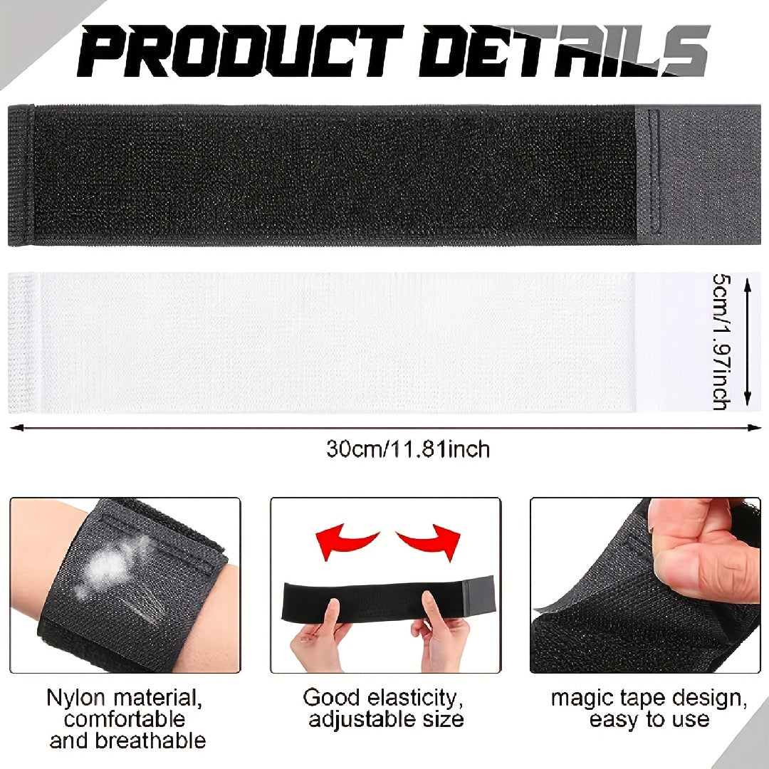 2pcs Shin Guard Strap Sports Fitness Straps Football Cycling Basketball
