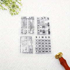 Numbers DIY Silicone Transparent Stamp