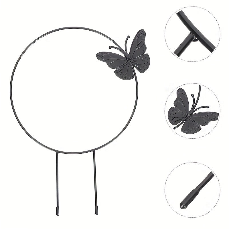 Plant Climbing Frame Potted Flower Arrangement Support Frame Iron Frame