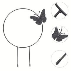 Plant Climbing Frame Potted Flower Arrangement Support Frame Iron Frame