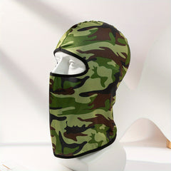 Camouflage Balaclava Sun Visor Hat for Men