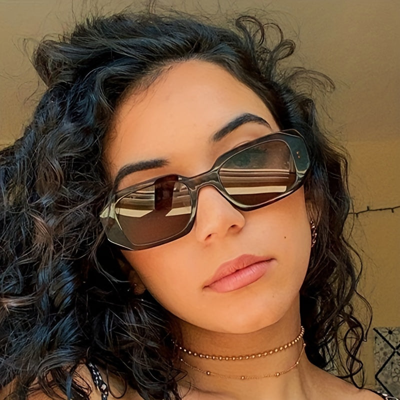 Square Sunglasses Anti Glare UV400 for Beach Party Travel