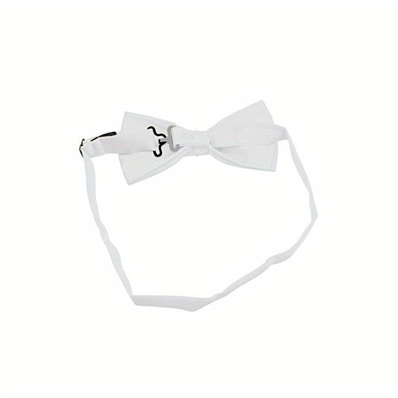 Adjustable Satin Tuxedo Bow Tie for Men