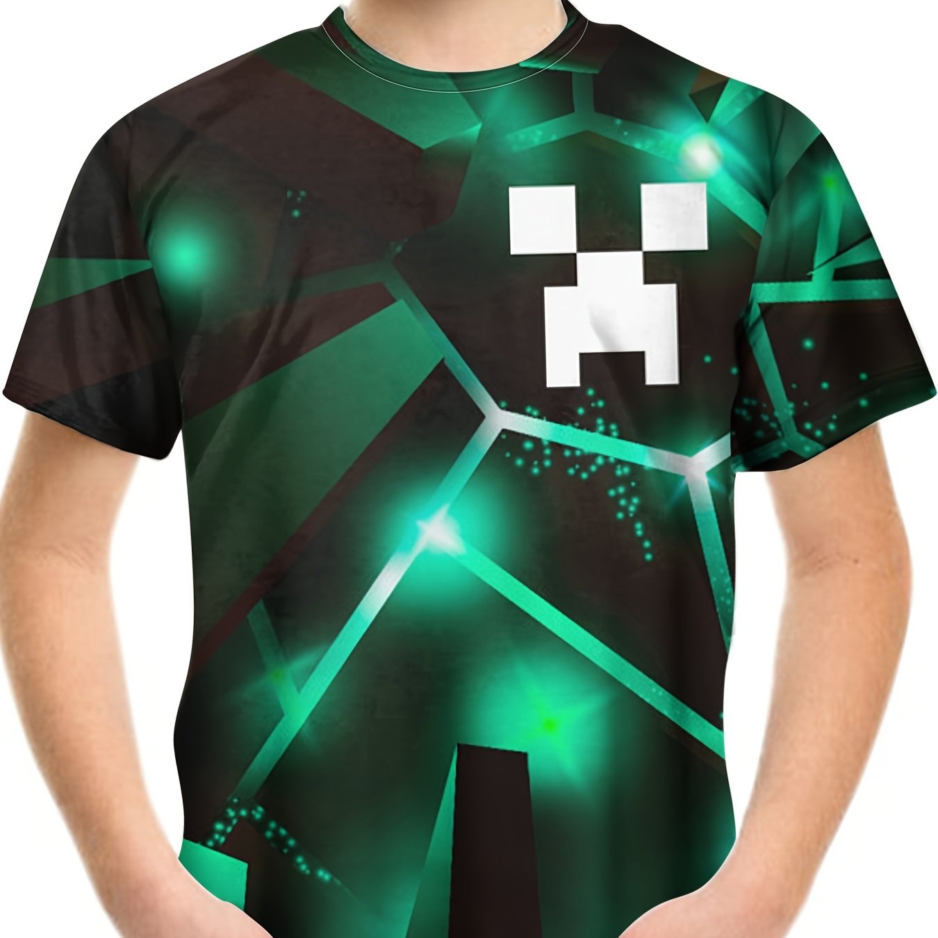 Kids Geo Graphic Tees 3D Print Casual T-Shirt