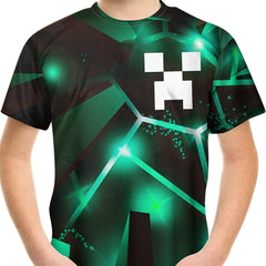 Kids Geo Graphic Tees 3D Print Casual T-Shirt