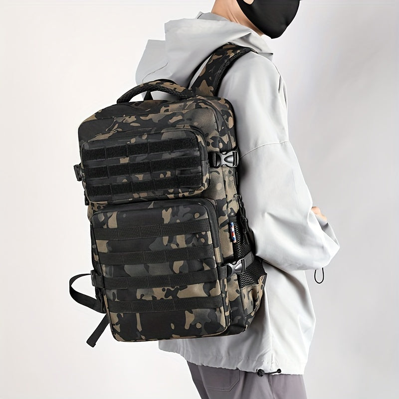 Waterproof Camouflage Hiking Backpack for Outdoor Adventures