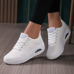 Women's Air Cushion Athletic Sneakers Breathable Walking Shoes