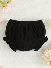 Baby Girls Ruffle Trim Panties Shorts