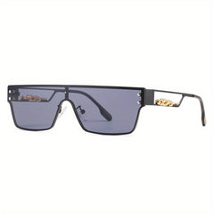 Y2K Leopard Gradient Sunglasses UV400