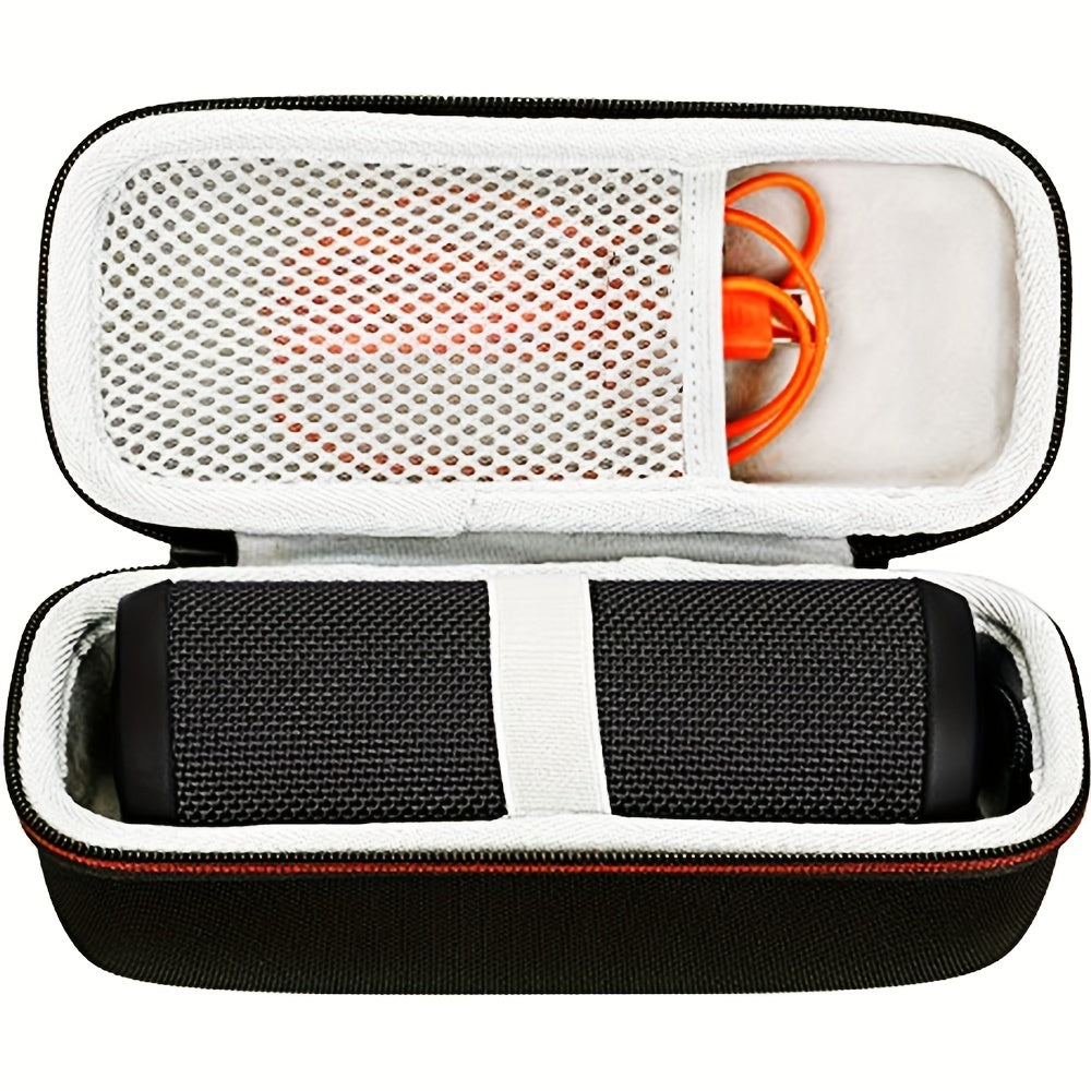 Portable Speaker Storage Bag Zipper Travel Organizer Hard Case