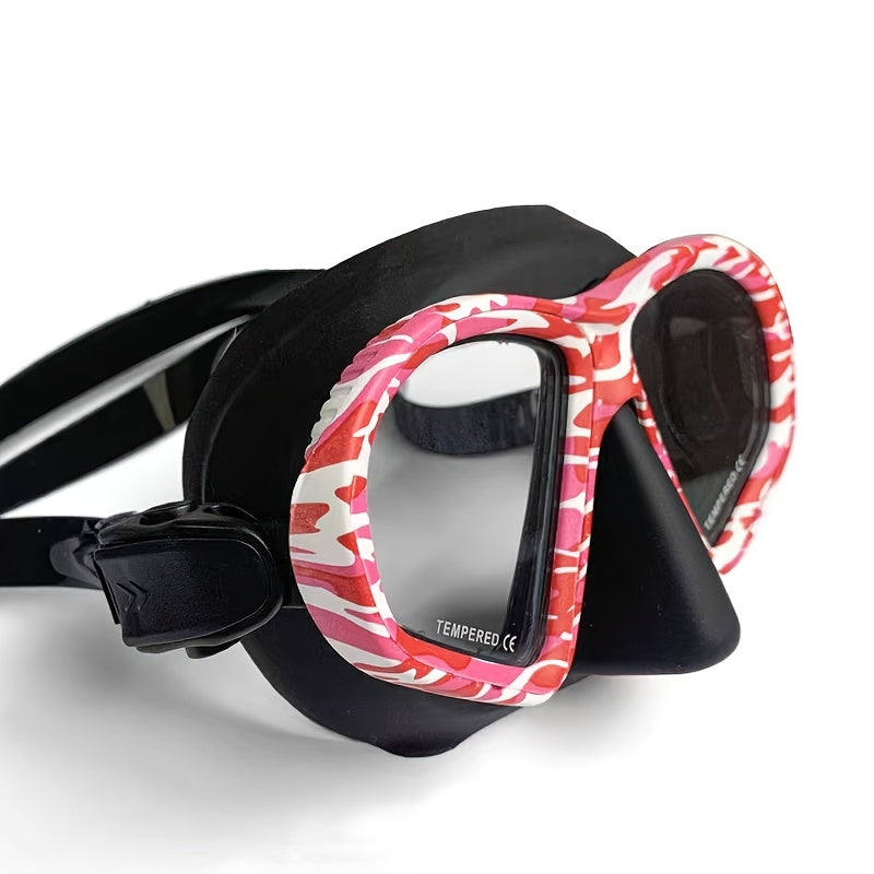 Swim Mask Dive Goggles Swimming Goggles With Nose Cover Snorkeling Gear