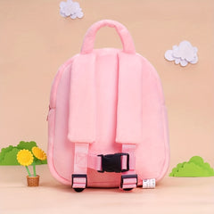 Soft Plush Backpack for Kids - Deep Skin Tone - Age 1-3