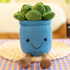 Potted Succulent Plush Toy Soft Gift