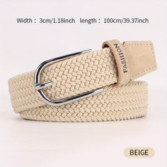 Men's Canvas Buckle Belt for Jeans Pants Clothing