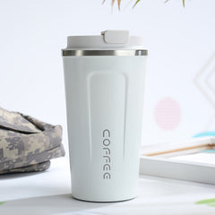 17oz Stainless Steel Coffee Cup with Lid