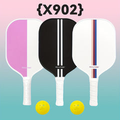 Carbon Fiber Pickleball Paddle Non Slip Grip Indoor Outdoor