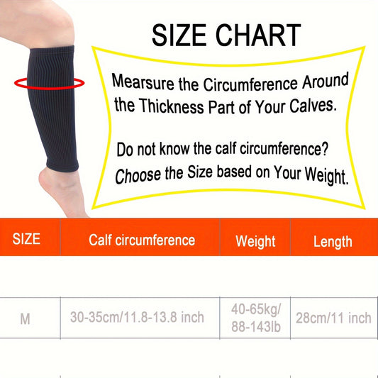 Thick Calf Compression Sleeve - Improve Circulation - Footless Compression Socks